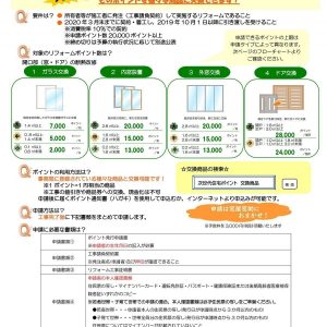 住宅ポイント制度詳細