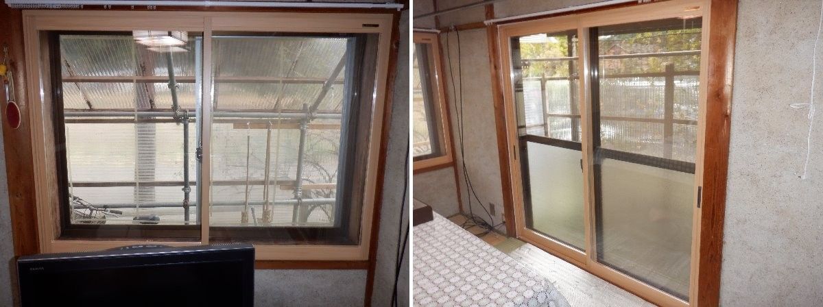 窓リフォーム・内窓の設置で断熱対策　in 三条市の施工事例