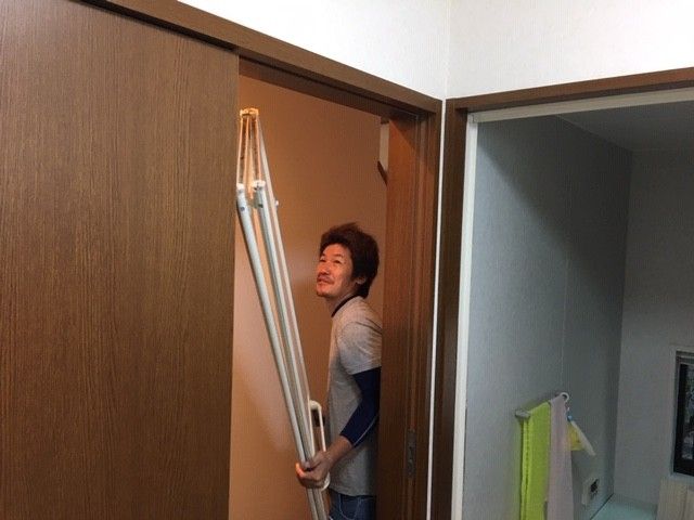 浴室ドア修理・ドアパネル取替　in長岡市の施工事例