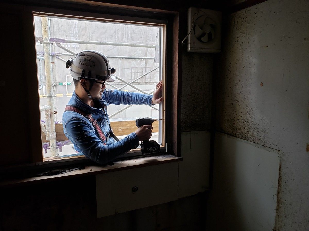 窓リフォーム・かんたんカバー工法で断熱化の施工事例