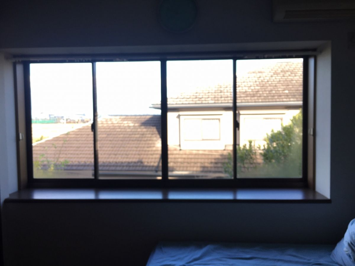 高気密な内窓PLASTで防音対策 in 新潟市の施工事例