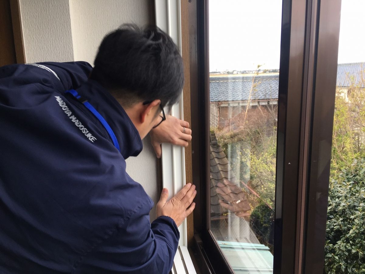 高気密な内窓PLASTで防音対策 in 新潟市の施工事例