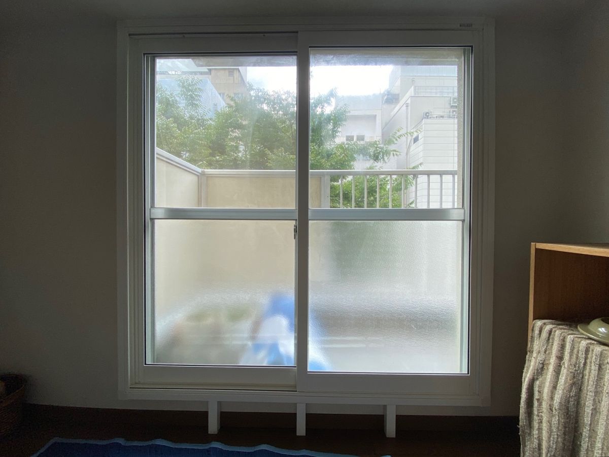 マンションへ内窓PLASTを取付 in 新潟市の施工事例