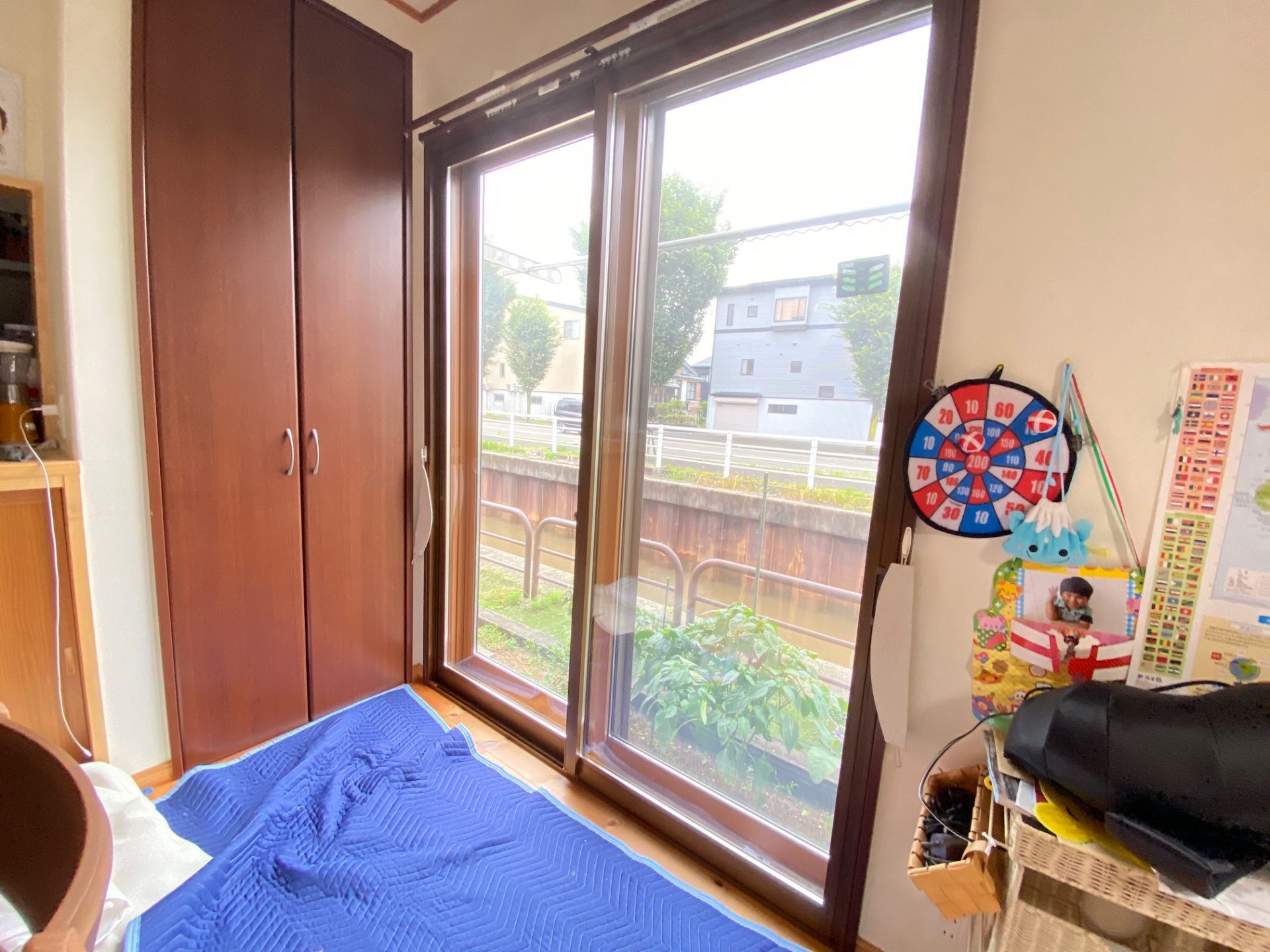長岡市内窓設置＆多機能ルーバー設置～プライベート空間を充実させる。の施工事例