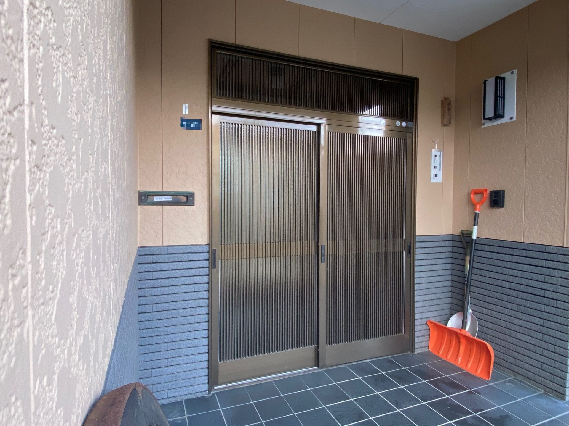 新潟市　玄関引戸デザインは無料シミュレーションで確認♪の施工事例