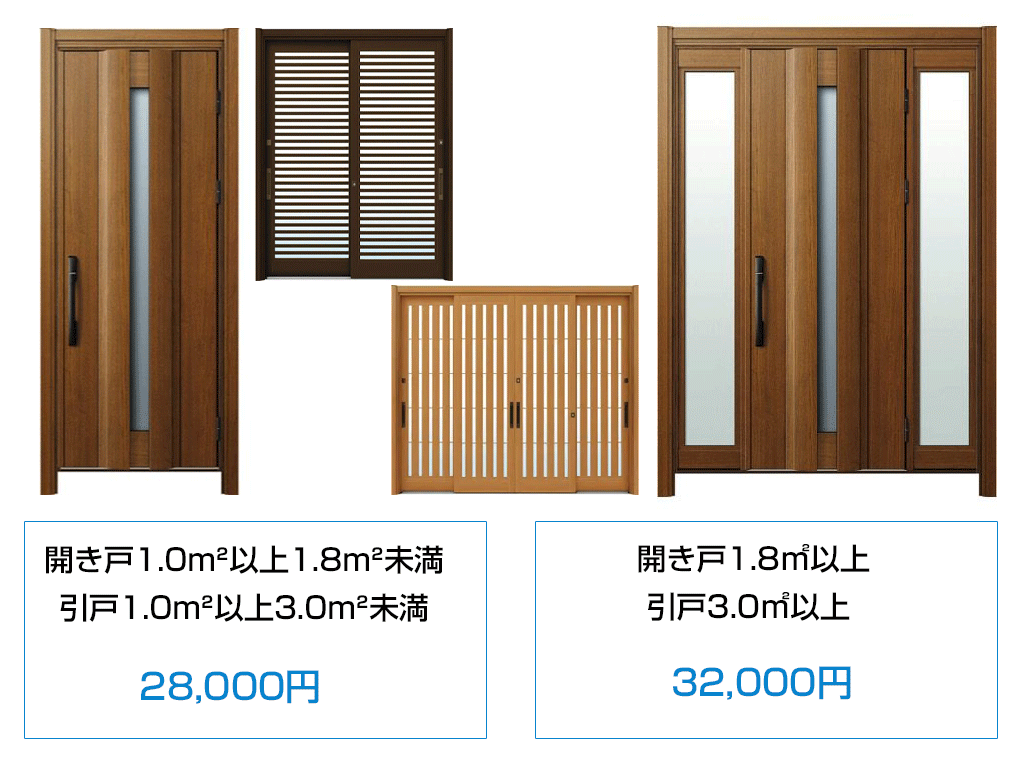 こどもみらい住宅支援事業補助金玄関ドア