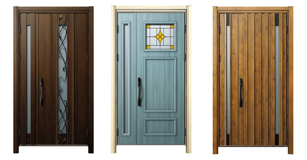 YKKAPドアリモ玄関ドアのデザインと色