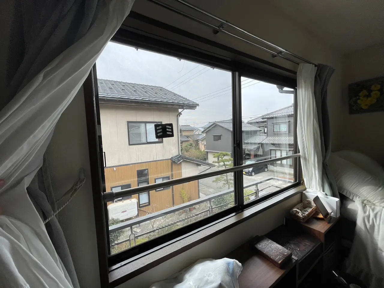 加茂市　増し枠を使った内窓の設置の施工事例　施工前