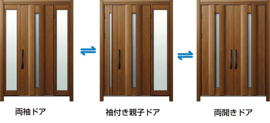 ドアの枠タイプ