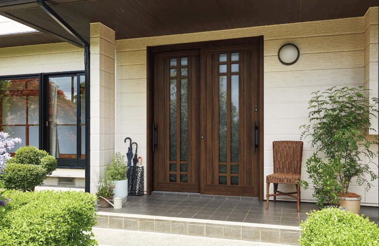 玄関引戸    アルミサッシ 和風 玄関引戸 アルミサッシ 和風